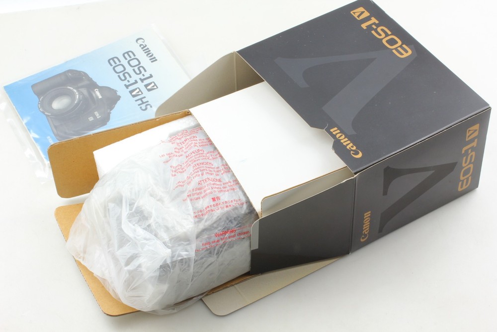 CT 030 [Top MINT in Box] Canon EOS-1V 35mm SLR Film Camera Black Body From Japan
