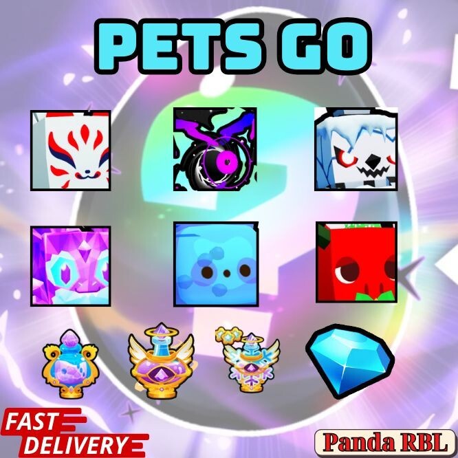 Pets Go Gems Huge Items Potions Cheap Fast Delivery