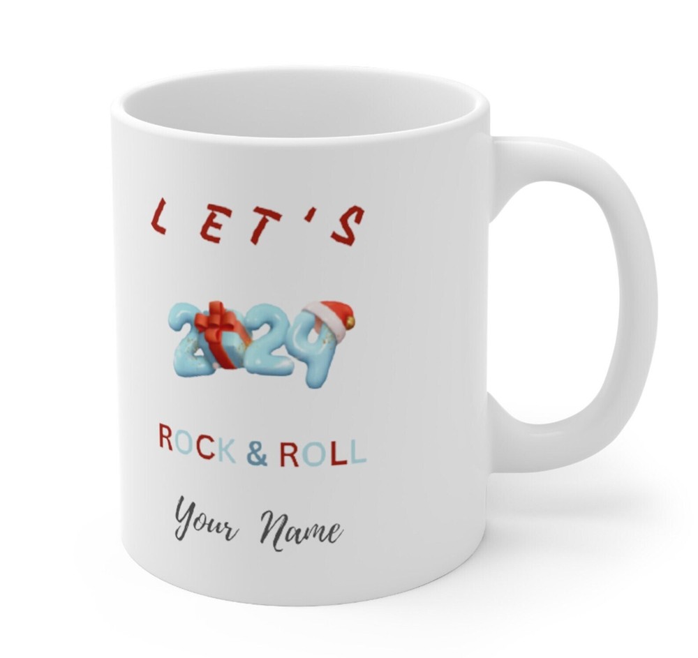 Festive New Year Coffee Mug Holiday Drinkware Gift
