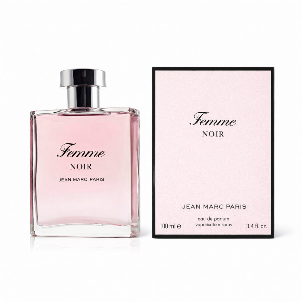 Jean Marc Paris Femme Noir Eau de Parfum Spray 100 ml./3.4 fl oz for Women EDP