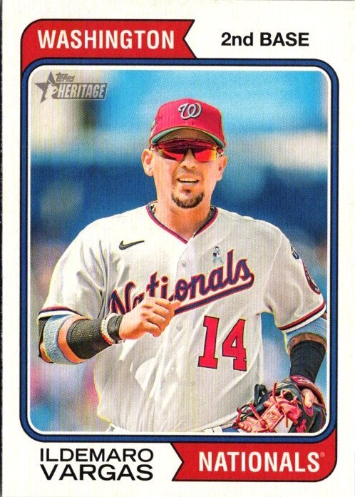 2023 Topps Heritage High Number -#657 Ildemaro Vargas