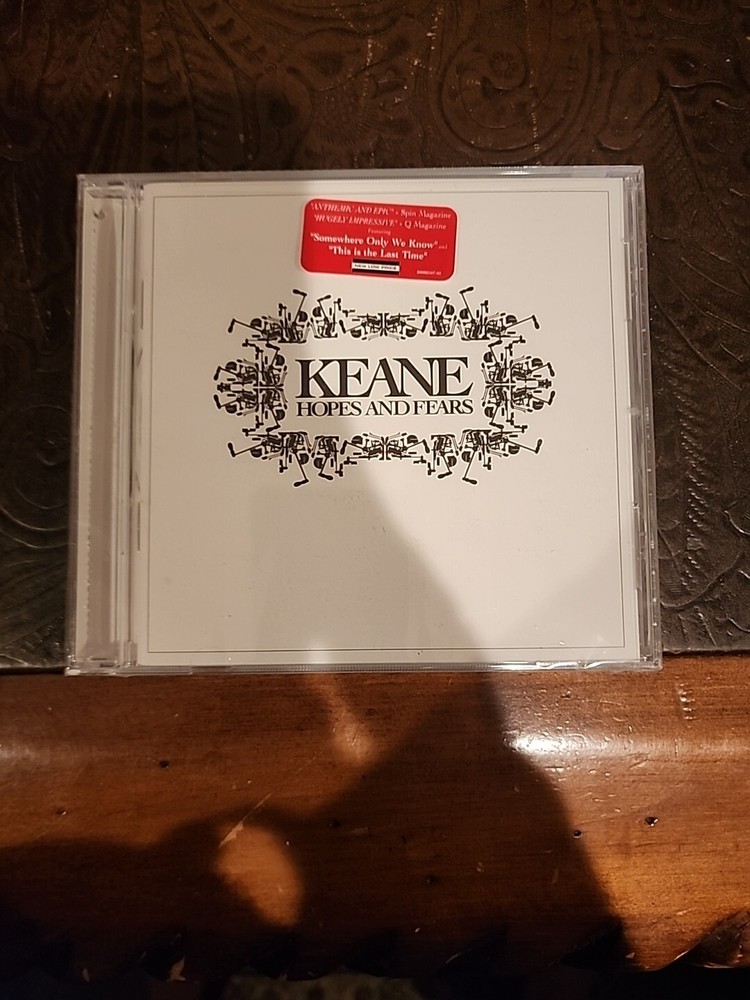 KEANE - Hopes And Fears - 2004 Interscope Factory Sealed Hype Sticker