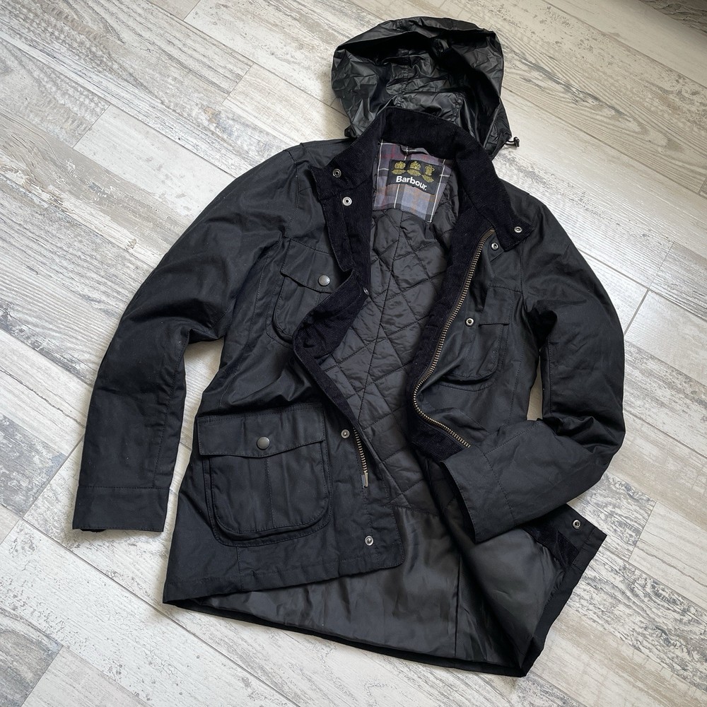 Barbour Wax Corbridge Jacket SS20 in Black Size Small