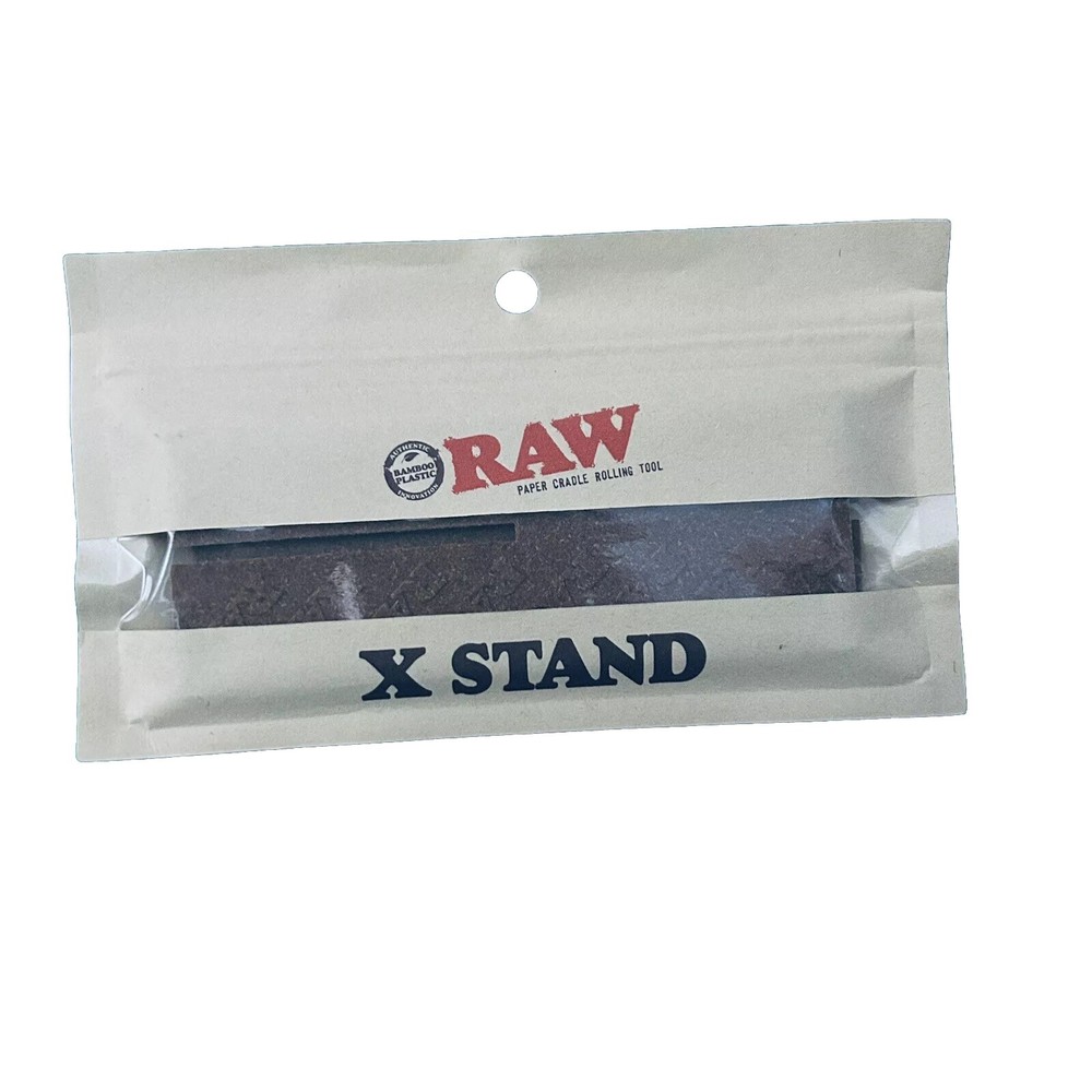 New! RAW X Stand Paper Cradle Rolling Tool Made From Bamboo 4.5