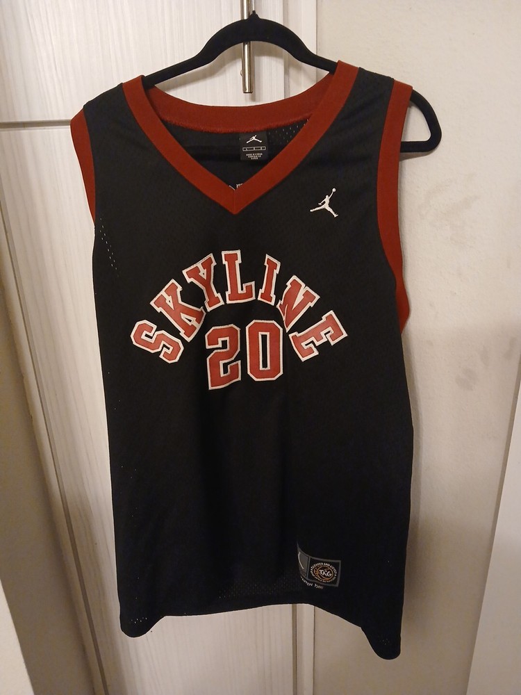 Vintage Nike Jordan Skyline High School Gary Payton Jersey Size L Adult