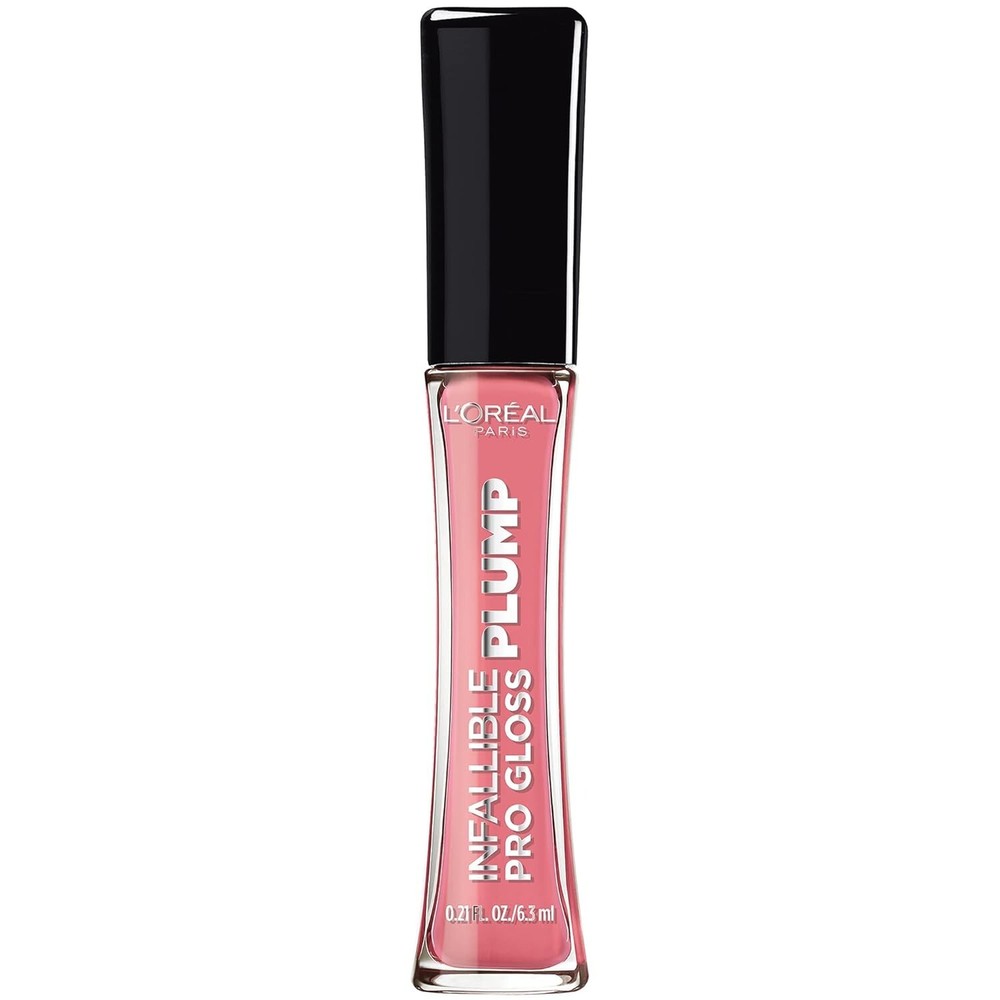 LOREAL INFALLIBLE PRO GLOSS PLUMP LIP GLOSS with Hyaluronic Acid, 0.21 fl. oz.