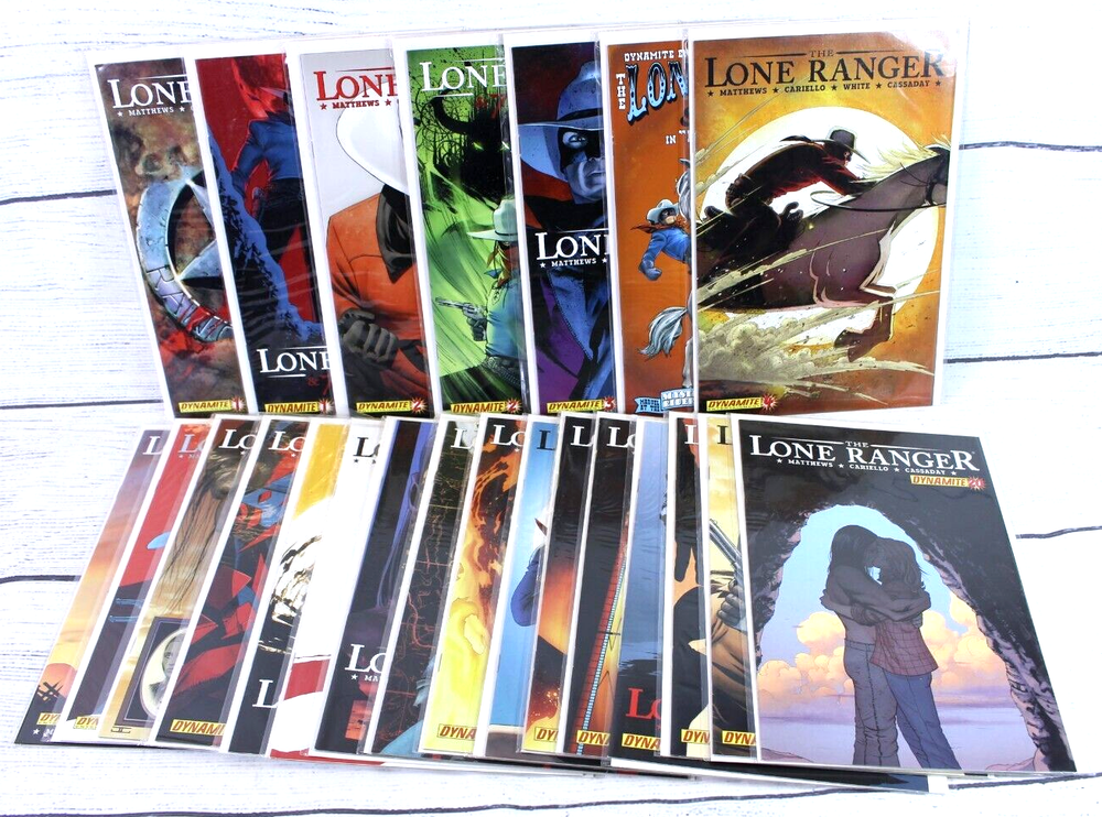 The Lone Ranger #1(2)#2(2)#3(2)#4-20 (2006 Dynamite Series Lot of 23) Matthews