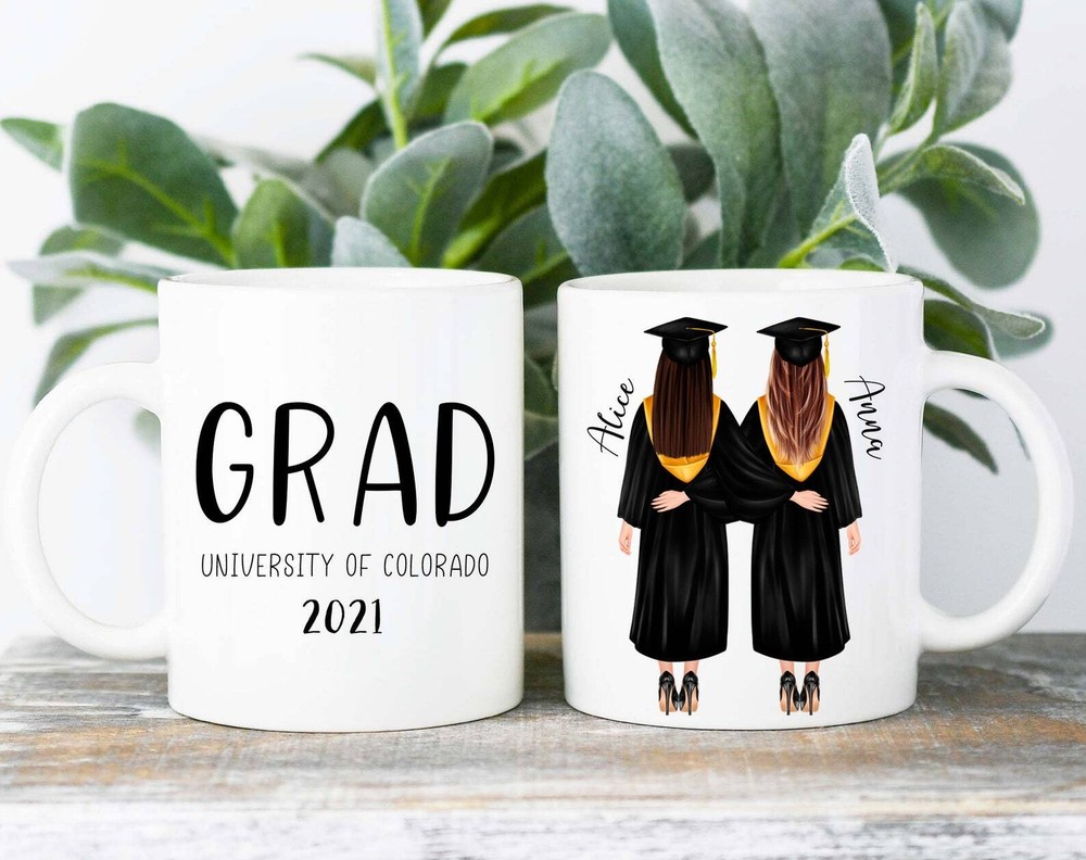 Personalized Graduation Gift For Friend Custom Graduates Mug Class Of 2020 Mug