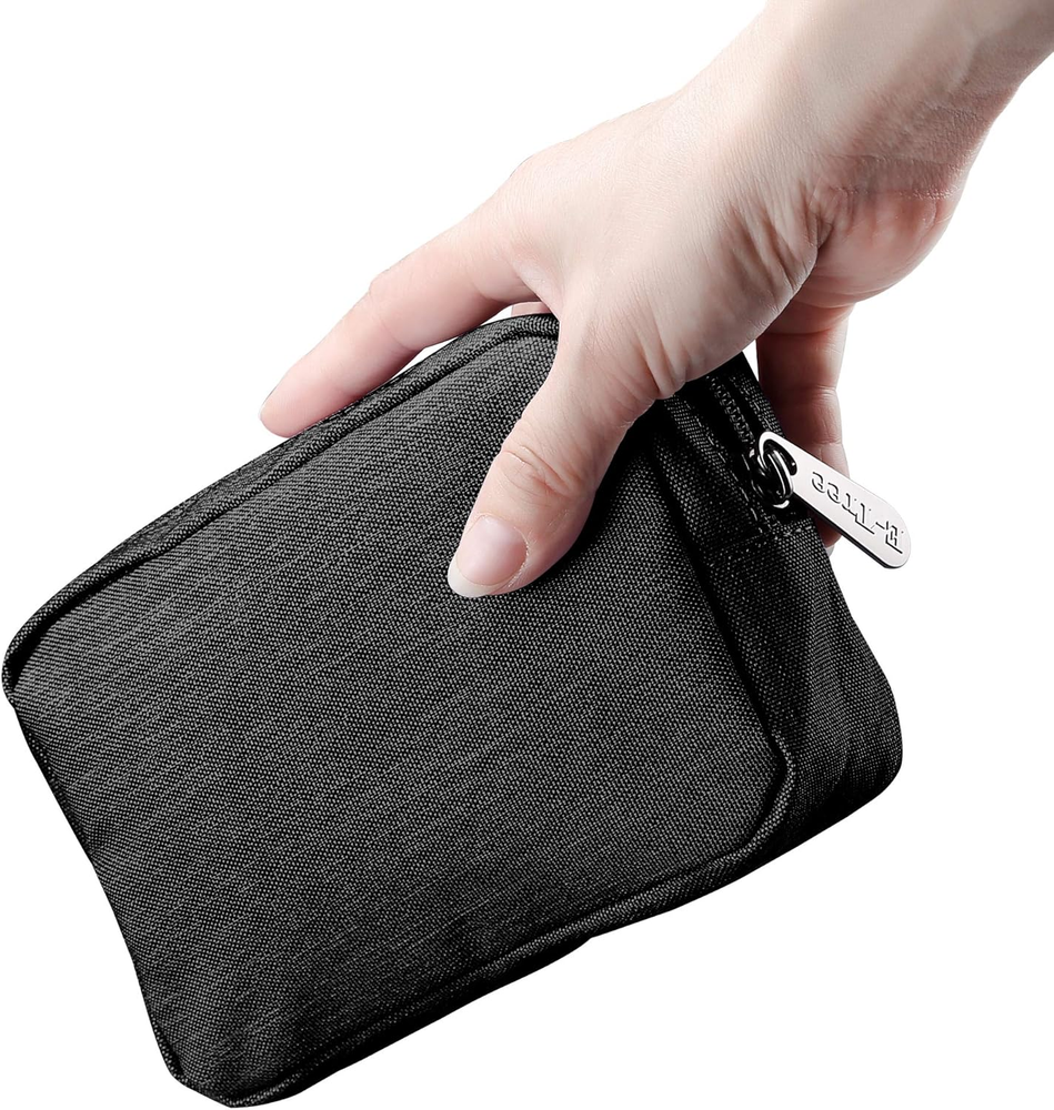 E-Tree Cute Small Makeup Cosmetic Pouch for Purse Toiletry Zipp Bag