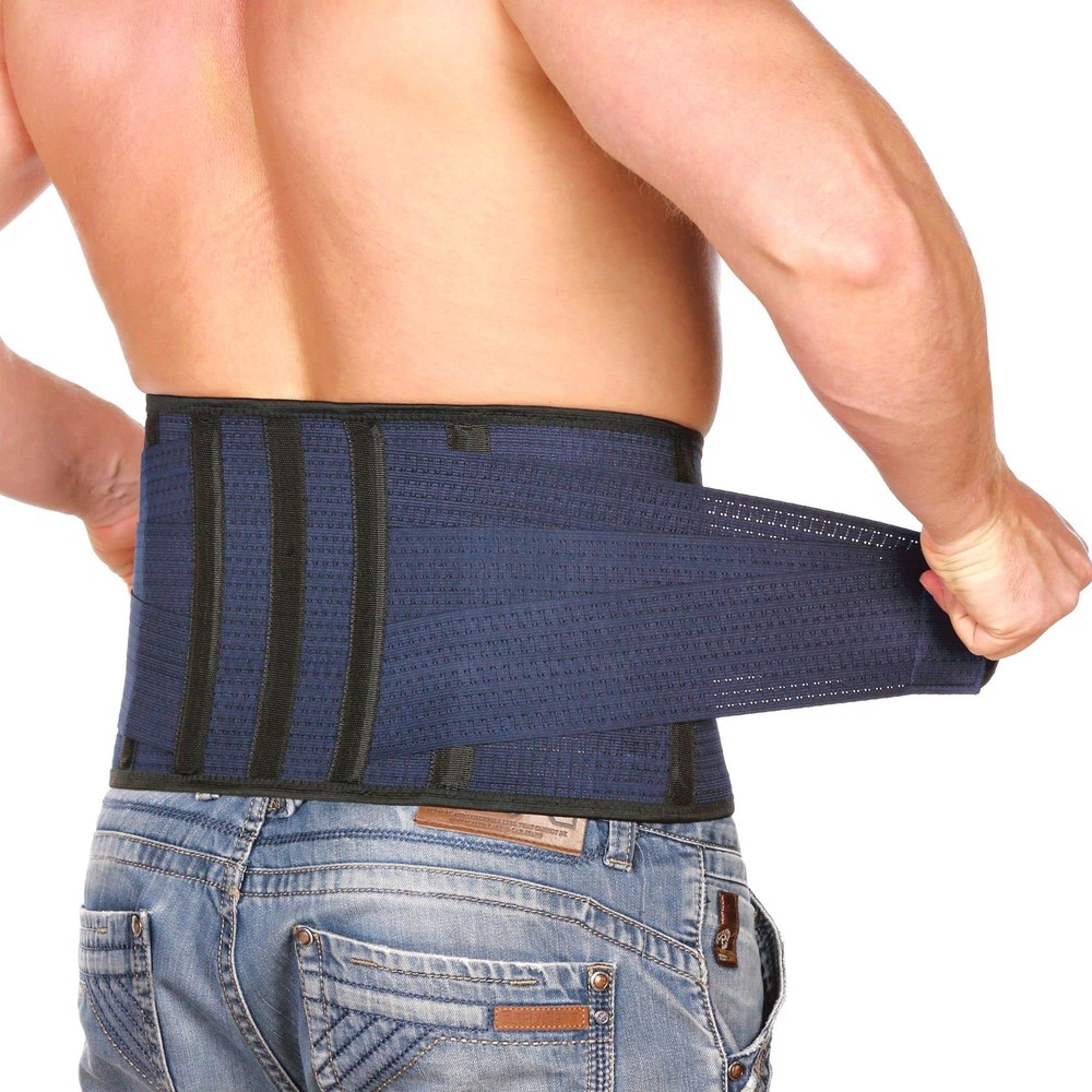 Back Support Lower Back Brace provides Back Pain - Breathable Lumbar Support ...