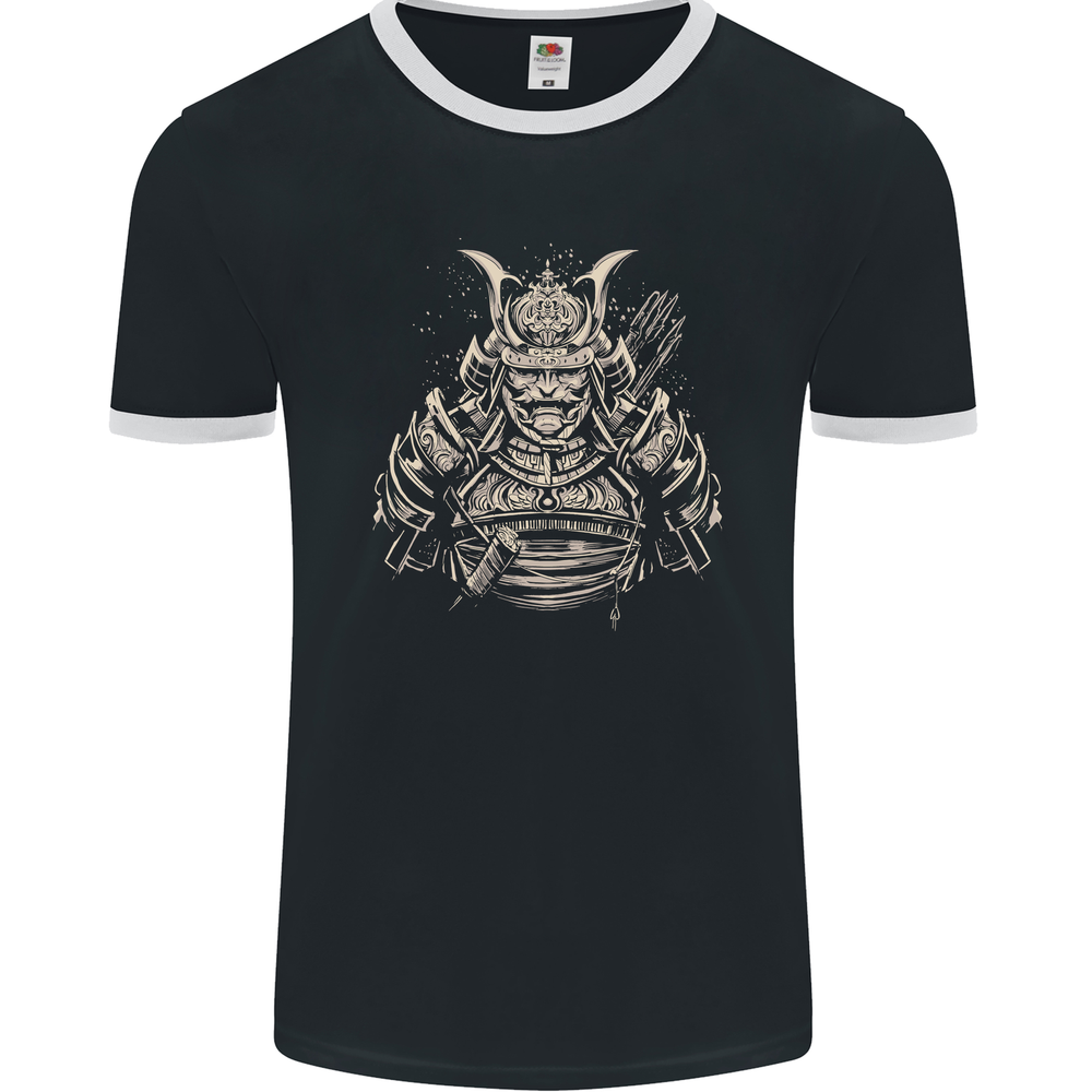 A Samurai Warrior Mens Ringer T-Shirt FotL