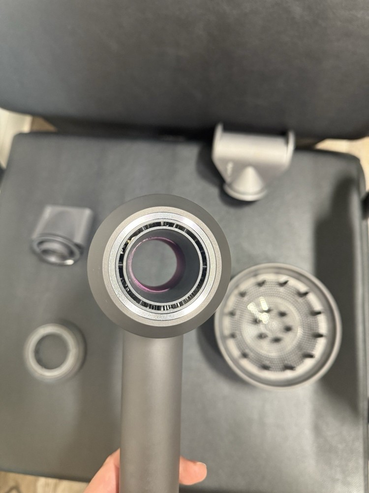 Dyson Supersonic Hair Dryer in Iron Fuchsia for Fast Styling