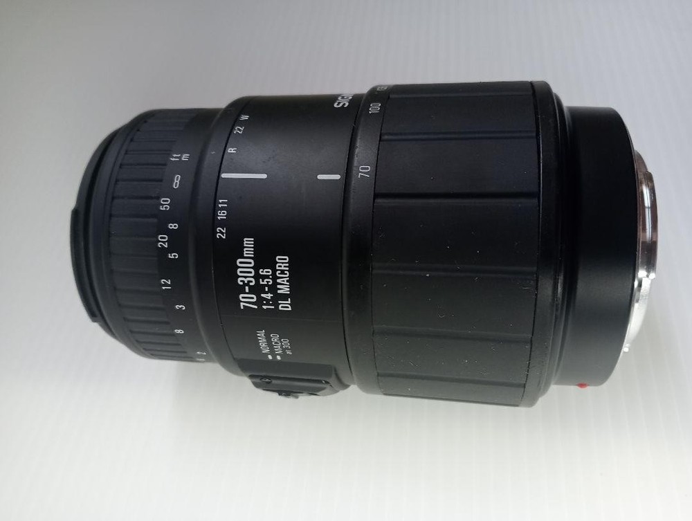 Sigma 70-300mm f/4-5.6 Telephoto Macro Lens for DSLR Cameras