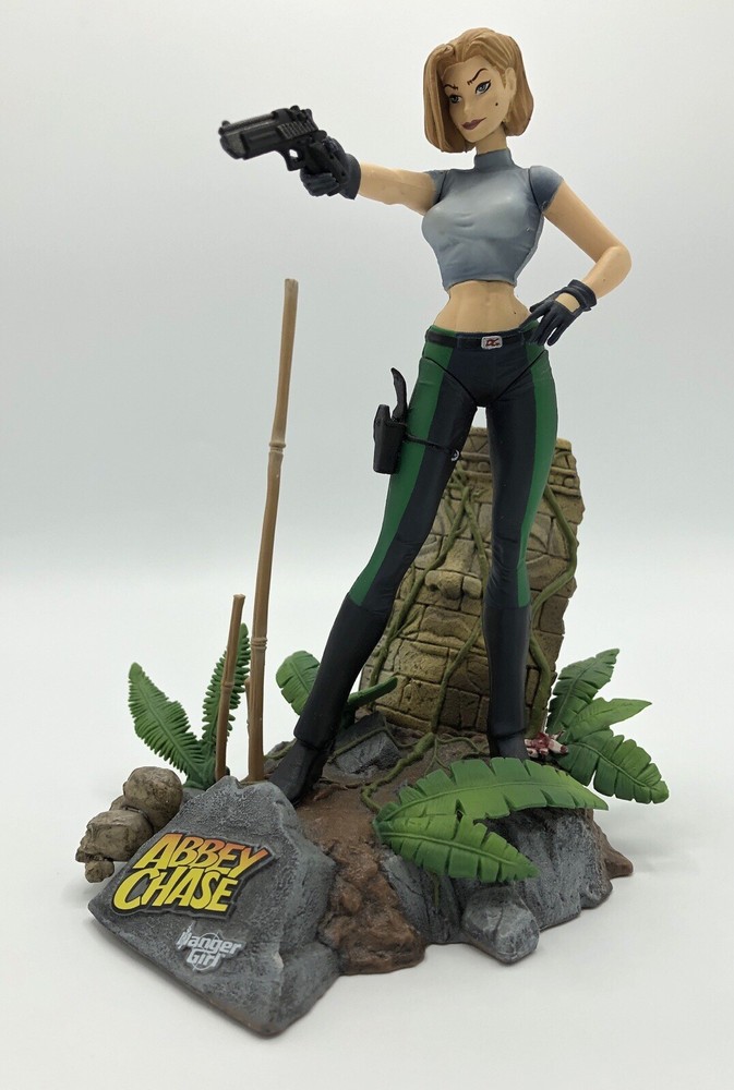 1999 McFarlane Danger Girl ABBEY CHASE Action Figure (LOOSE/COMPLETE)