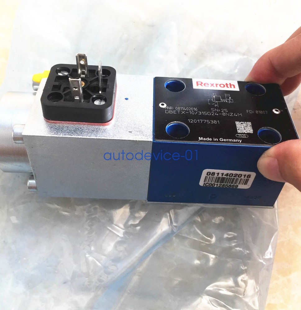 New Rexroth Proportional relief valve 0811402016 DBETX-10/315G24-8NZ4M DHL/FedEx