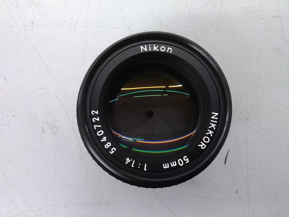 Nikon AI-S 50mm f/1.4 Manual Focus Prime Lens for Nikon DSLR Used