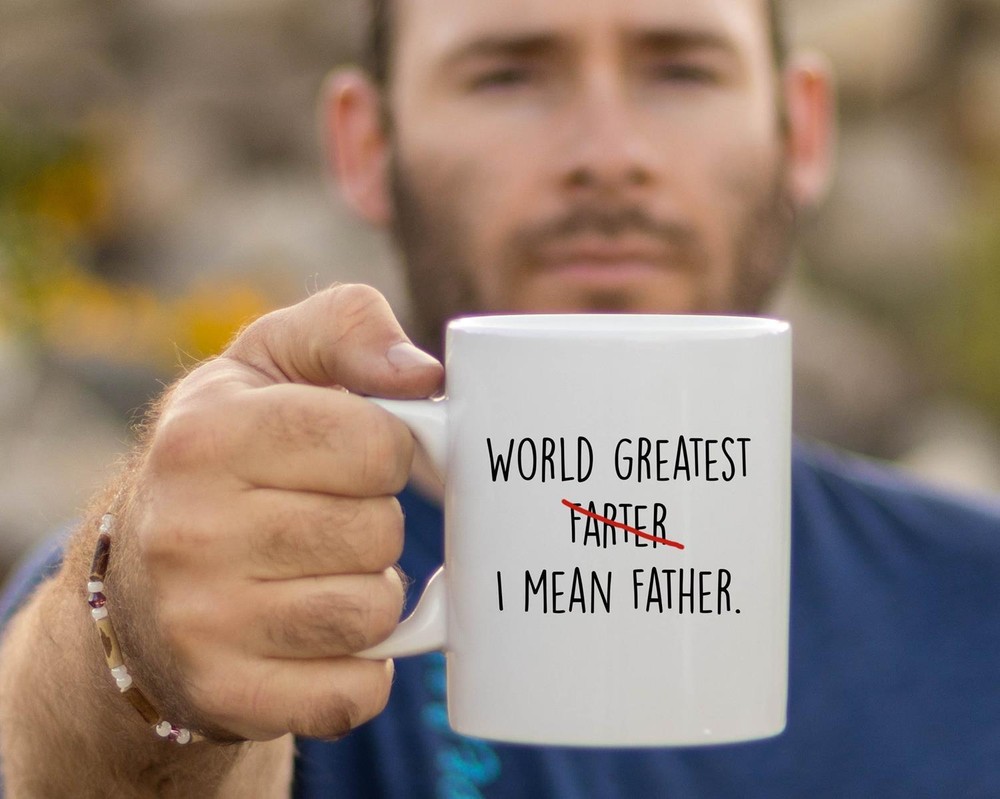 Custom Personalized Dad Mug – Father's Day Gift From Daughter, Son, Kids, Wife-image