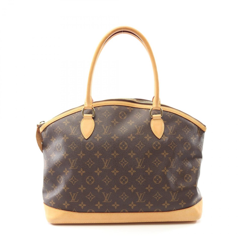 LOUIS VUITTON Lockit Horizontal Shoulder Tote Bag M40104 Monogram Canvas Used LV