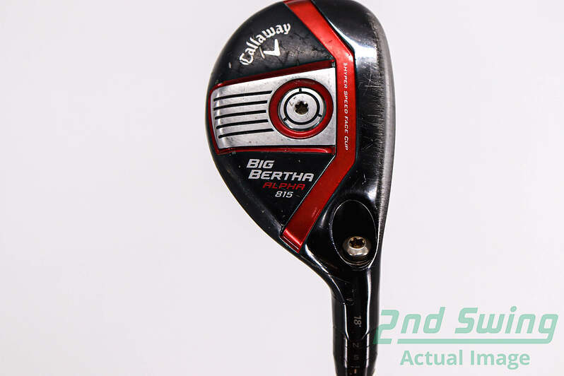 Callaway Big Bertha Alpha 815 Hybrid 18° Stiff Graphite Right-Handed Golf Club