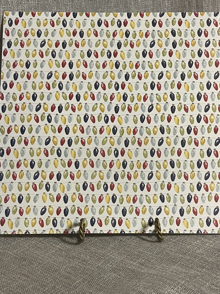 Бумага Stampin' Up 12 x 12 дюймов дизайнерская серия СЕЗОН РАДОСТИ 12 листов цифровой обработки сигналов