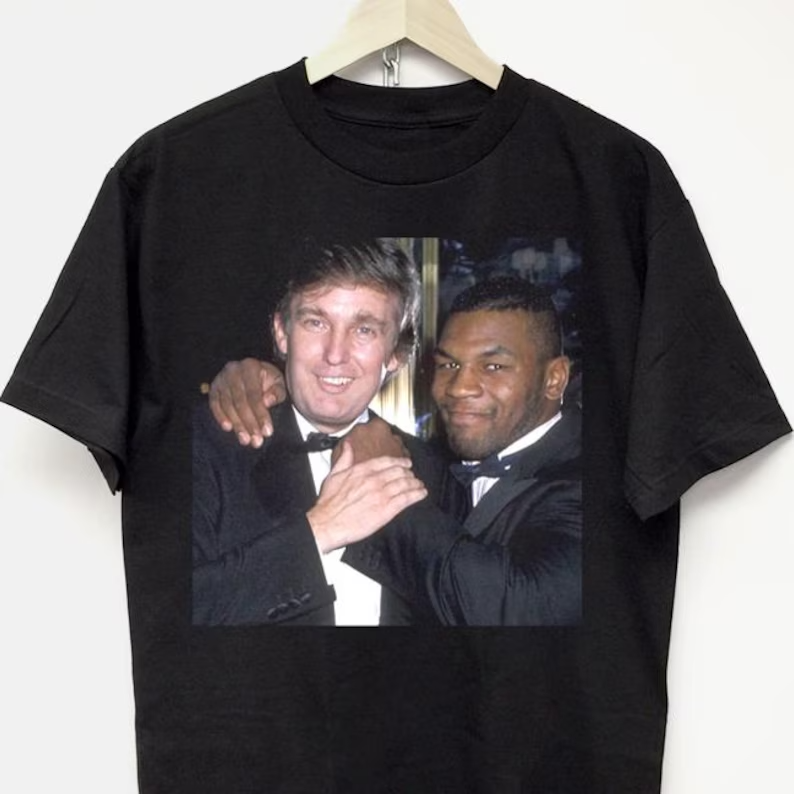 MIKE TYSON T-SHIRT vintage rap tee black color shirt AN39389