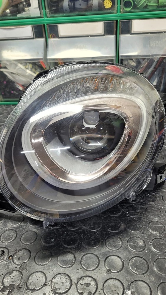 Fiat 500/595/695 Abarth Headlights with Biled Headlight Low Beam and FM Beam