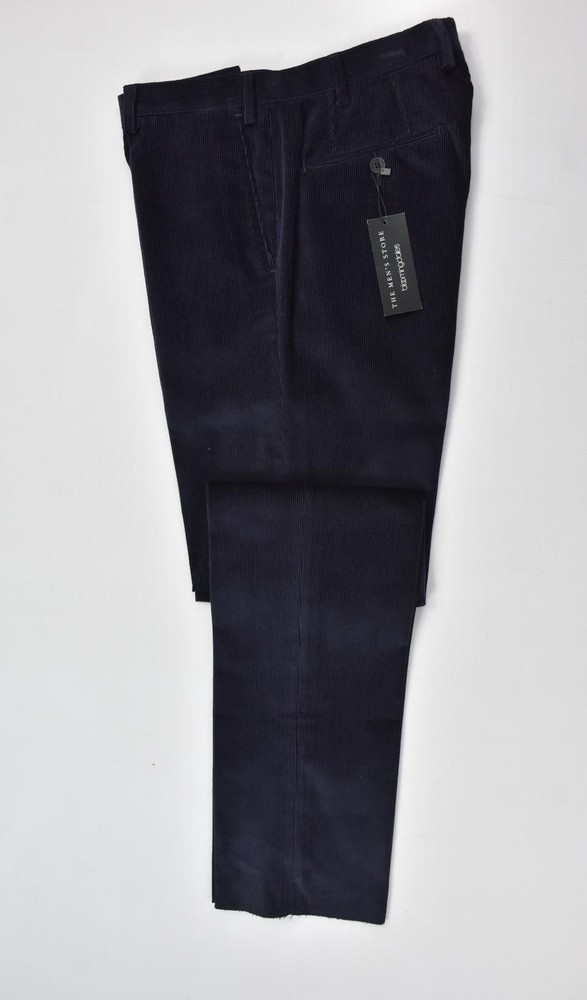The Mens Store Bloomingdale's Men's Navy Stretch Corduroy Pants 40 New $178