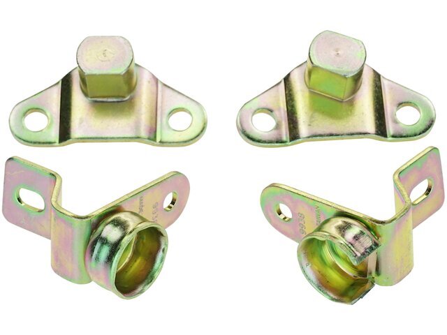 TRQ 4 Piece Tailgate Hinge Set Tailgate Hinge fits Hummer H2 2005-2006 58HFZJ