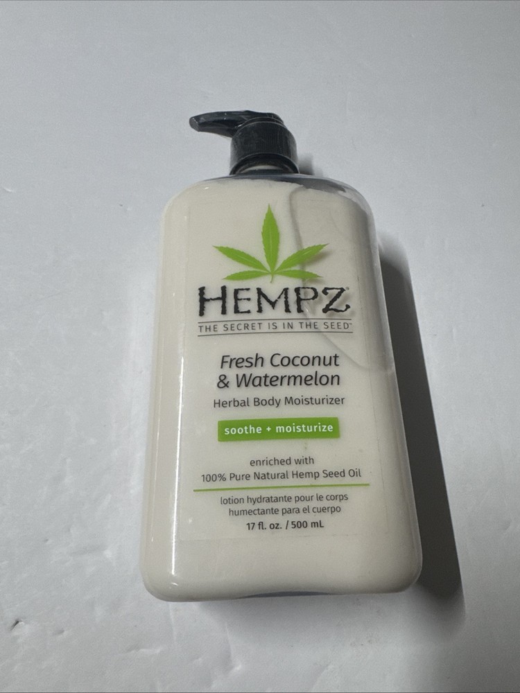 Hempz Fresh Coconut & Watermelon Herbal Body Moisturizer 17 fl.oz