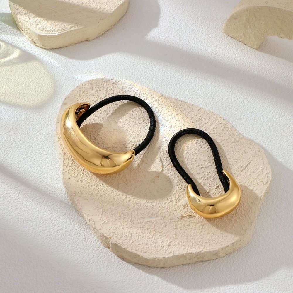 Elastic U-Shaped Hair Cuff for Women and Girls Ponytail Accessory  