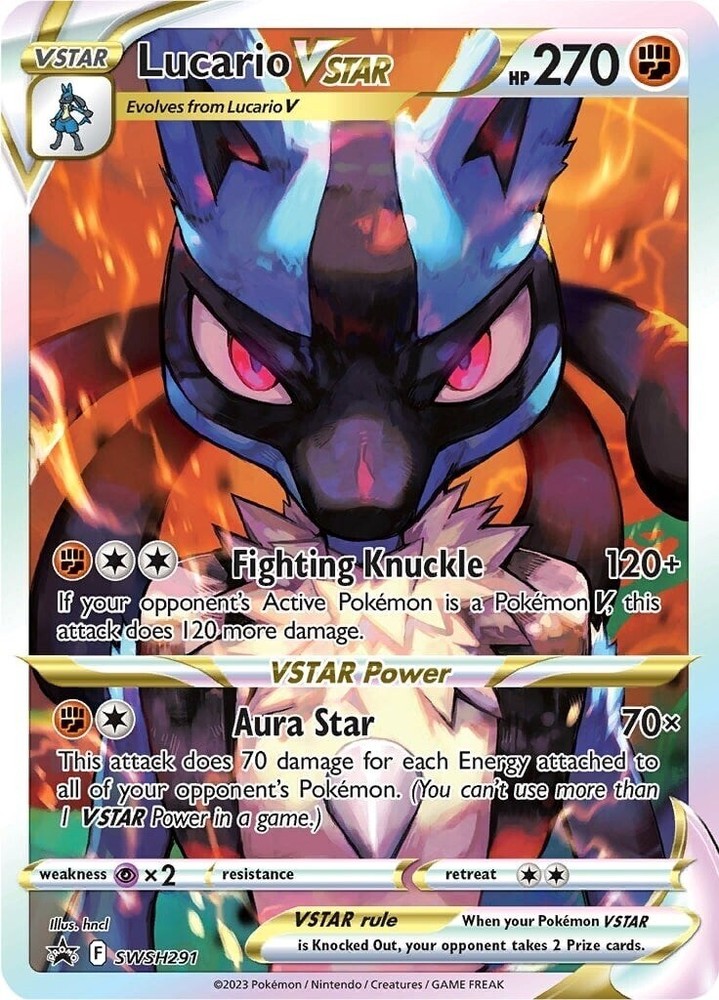 Lucario VSTAR SWSH291 SWSH: Sword & Shield Promo Cards Holo