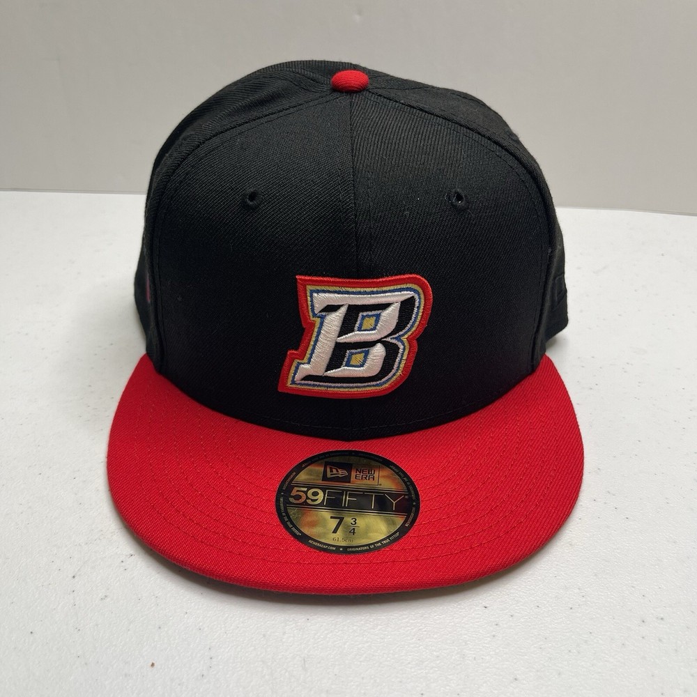 Buffalo Bisons Logo Minor League MiLB New Era 5950 Fitted Hat 7 3/4 New