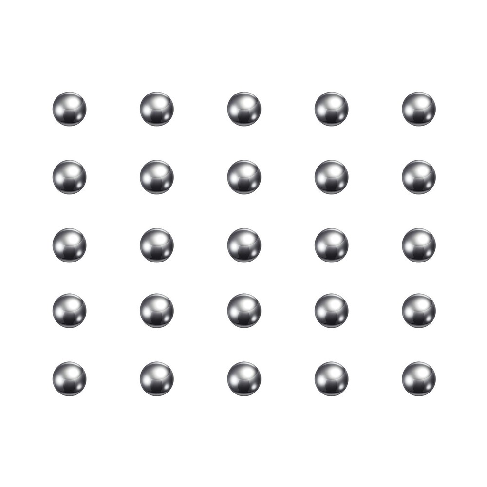 2000pcs Precision Balls 2mm Diameter G100 201 Stainless Steel for Bearings