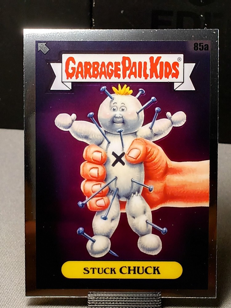 2020 Topps Chrome Garbage Pail Kids Original Series 3 Stuck Chuck #85a