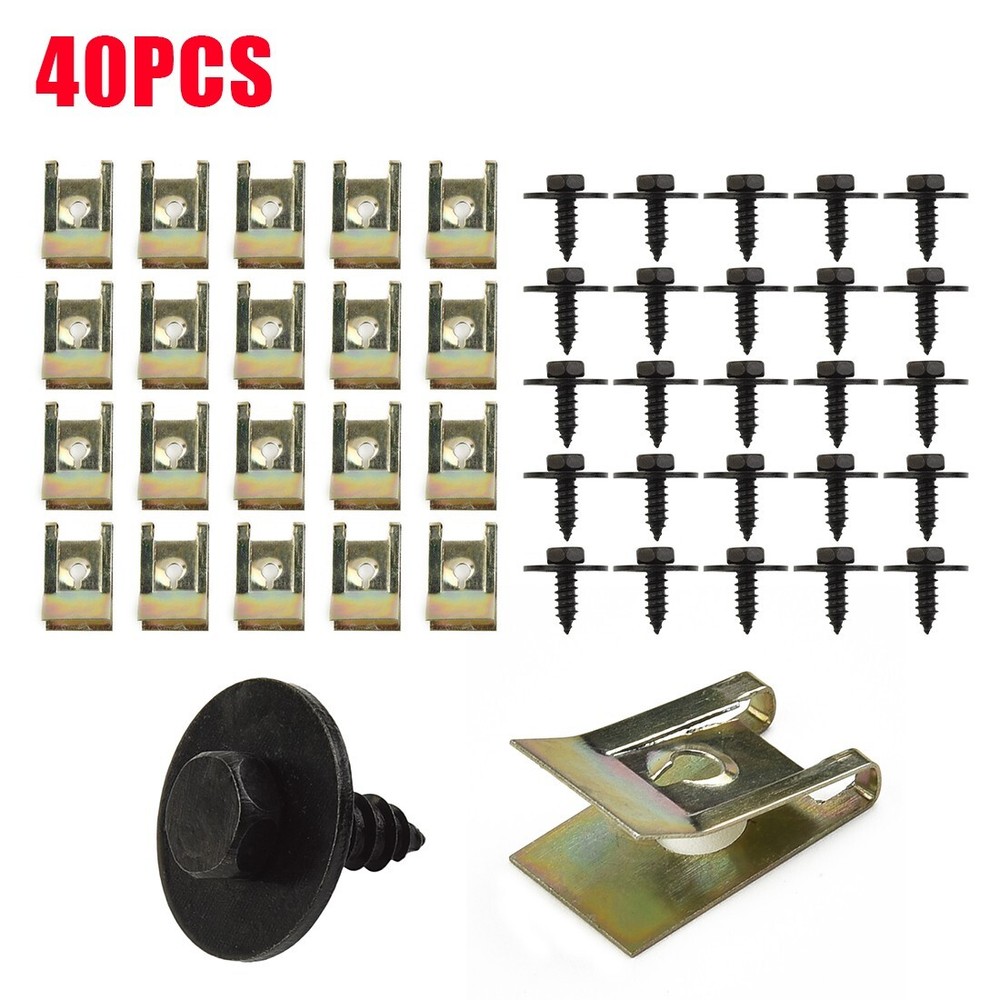 BOLT Kit Sheet Metal Fixing For For R50 R52 R53 R55 40pcs/Set