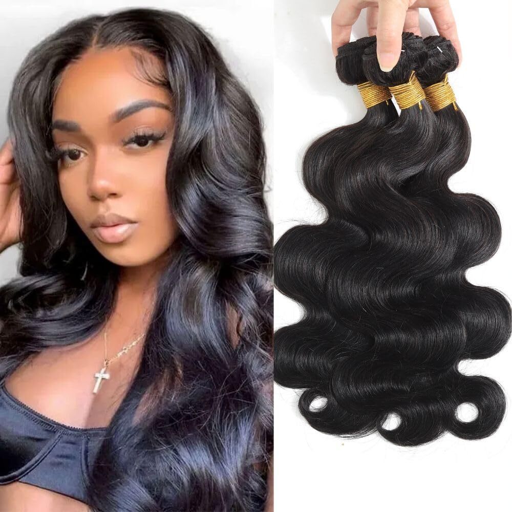 12A Body Wave Bundles Human Hair Bundles Remy Virgin Hair Extensions Weft 121416