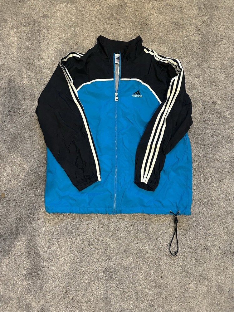 Vintage 90s Adidas Windbreaker Retro Sporty Jacket