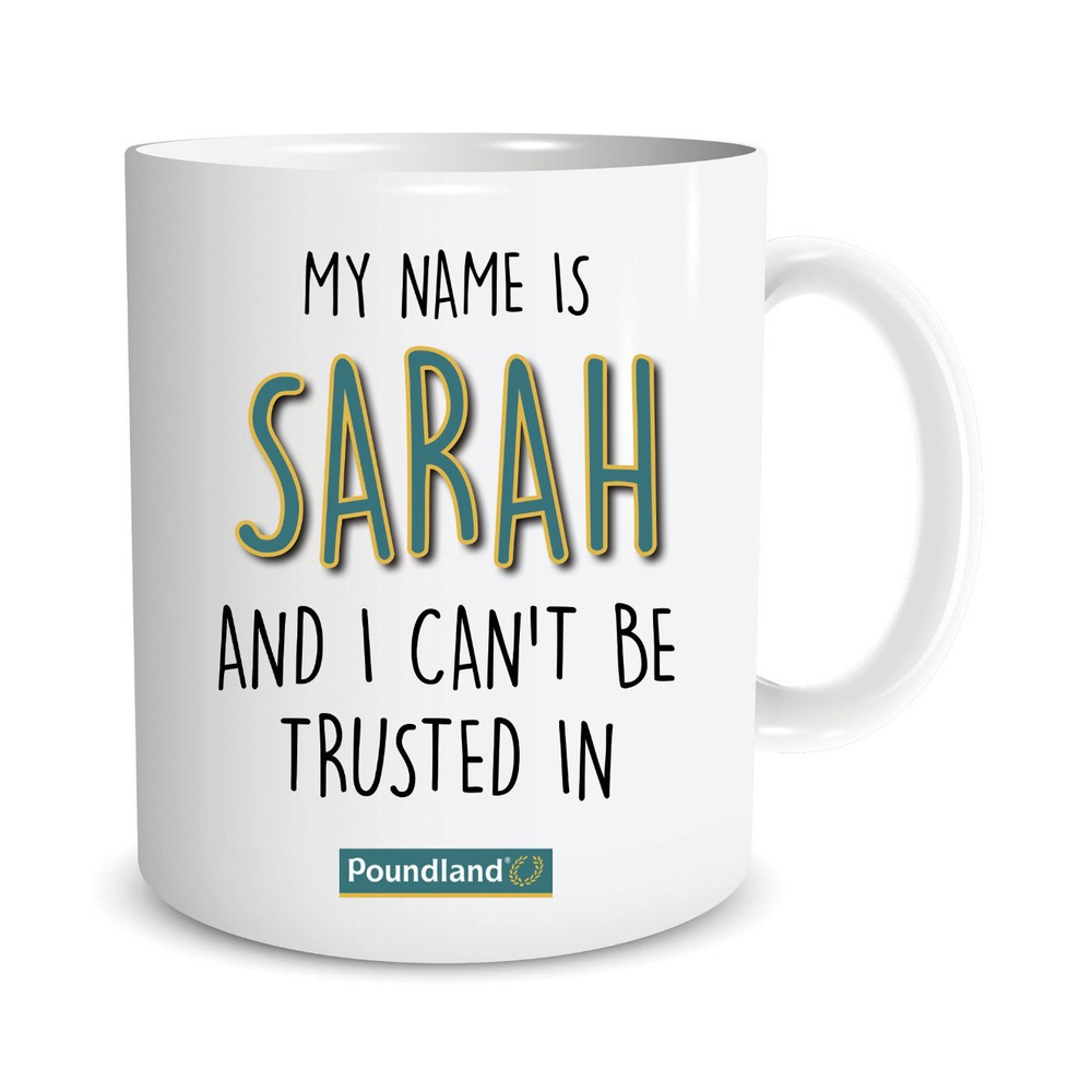 I Can't Be Trusted Shopping Mug Custom Funny Personalised Shopping Obsessed Mug