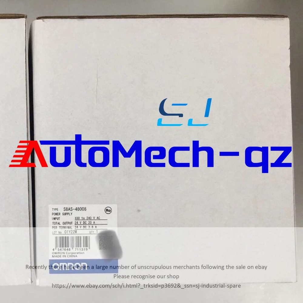 Brand new OMRON S8AS-48008 Switching Power Supply S8AS-48008