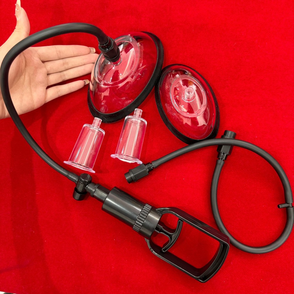 Pussy Vacuum Pump Nipple Clit Sucker Clamps Suction Cup BDSM Sex Toys for Women