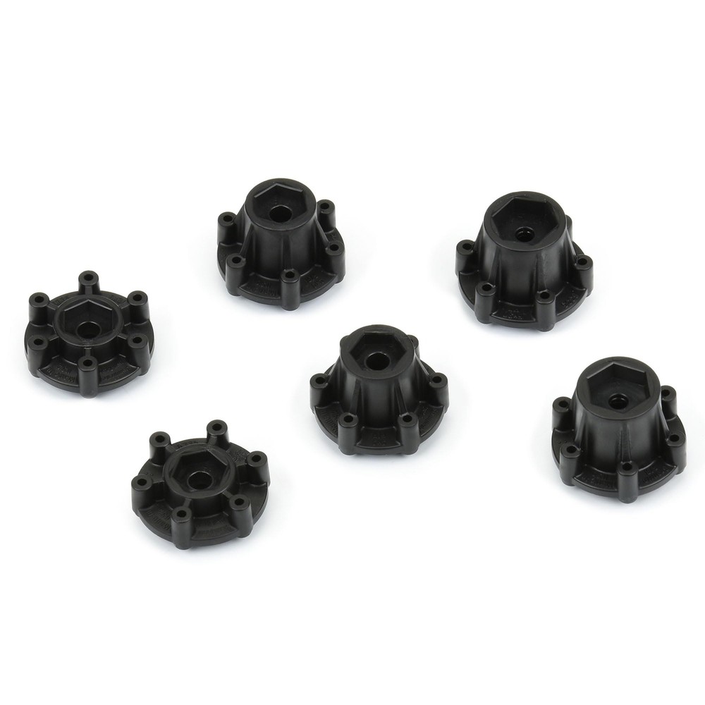 Pro-line Racing 6x30 to 12mm Hex Adapters Nrw&Wde for 6x30 Whls PRO633500 Ele...