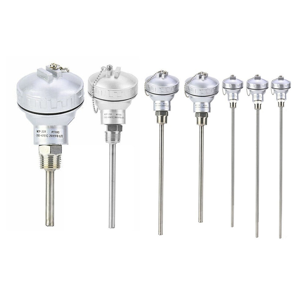 Compatible Probe with Temperature Controllers RTD PT100 NPT Thread Thermocouple