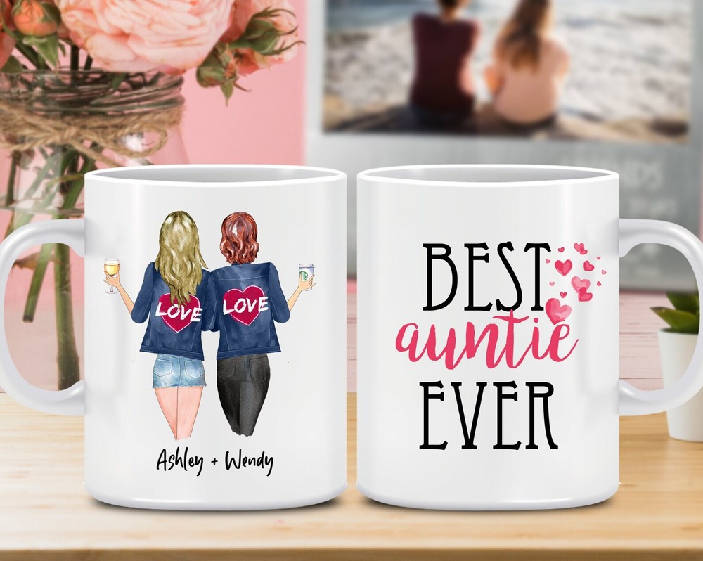 Aunt Birthday Gift Mug Personalized Bae Mug Best Aunt Ever Mug Aunt Mug Aunt