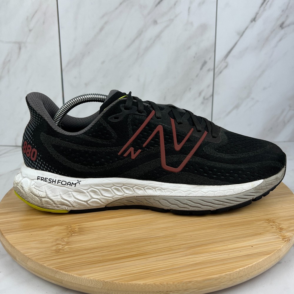 New Balance Fresh Foam X 880v13 Mens Size 10.5 2E WIDE Black Running Shoes