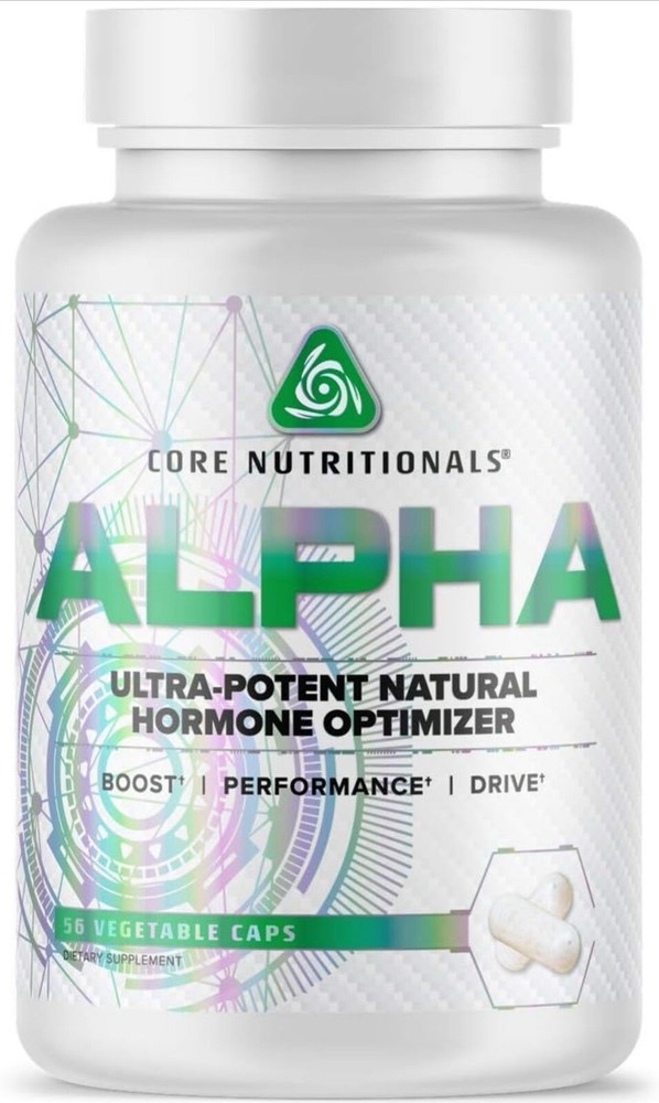 Core Nutritionals Alpha Natural Hormone Optimizer, Anabolic Testosterone Booster