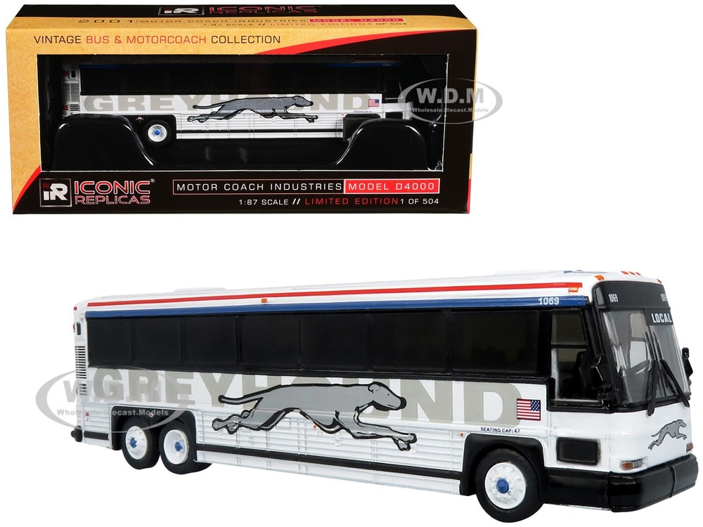 2001 MCI D4000 COACH BUS 