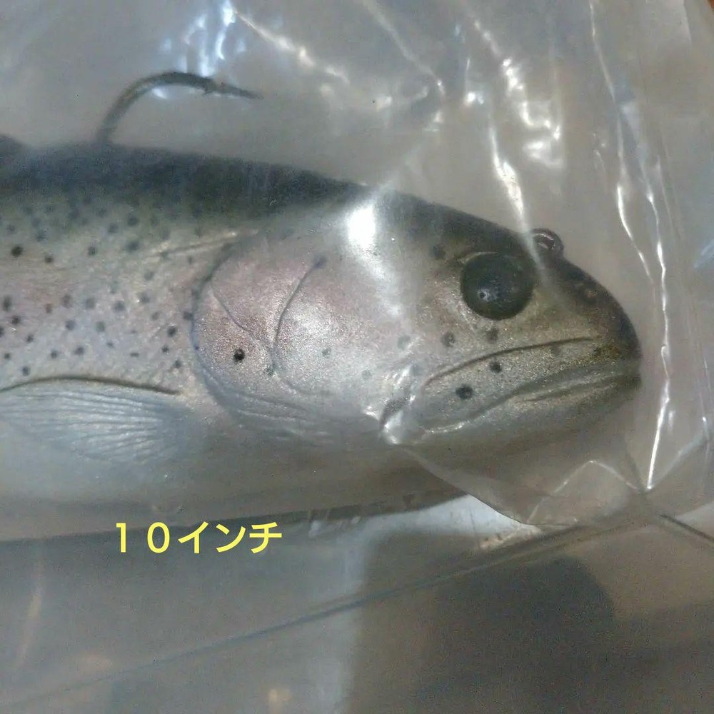 Fishing Lure Huddleston Huddle Trout 10 Inch Rainbow