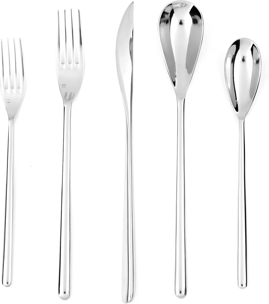 Fortessa Dragonfly 18/10 Stainless Steel 20-Piece Flatware Set, Service for 4