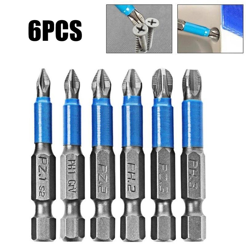 Anti Slip Magnetic Cross Head Screwdriver Set with High Hardness Drill Bits
