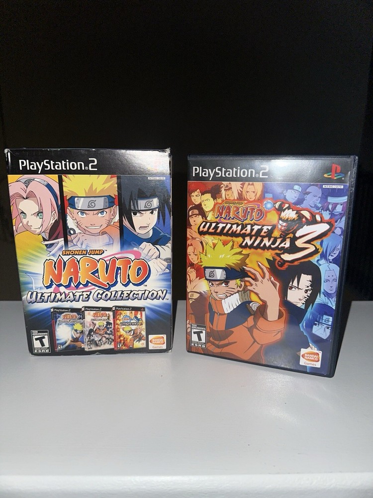 Naruto Ultimate Collection PlayStation 2 Bundle (4 Games)